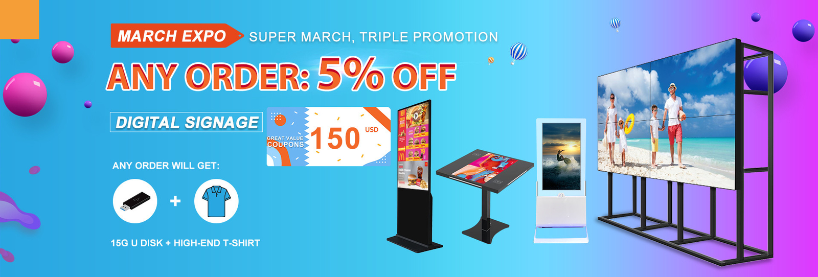 Floor Standing Digital Signage