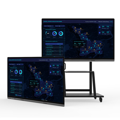 LED 110 Inch Smart Board ,  Ir Touch Interactive Flat Panels For Schools