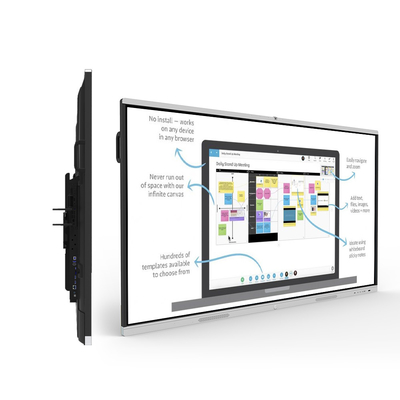 LED 110 Inch Smart Board ,  Ir Touch Interactive Flat Panels For Schools