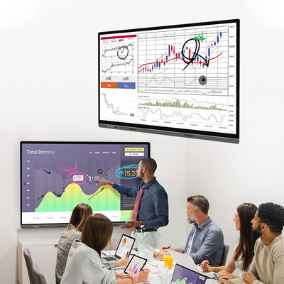Infrared Touch 110 Inch Smart Board 60hz For Classroom Presentation