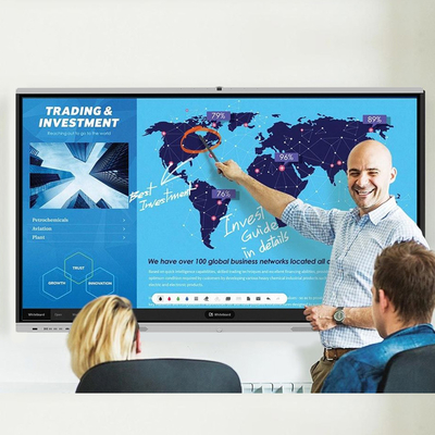 Ultra Hd Digital Touch Whiteboard , Electronic Whiteboard For Teaching Wireless