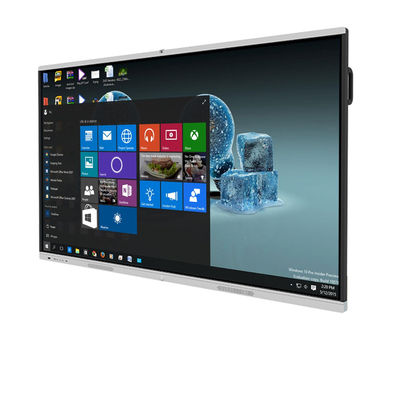 Black Touch Screen Interactive Whiteboard , 4k Multi Touch Smart Board