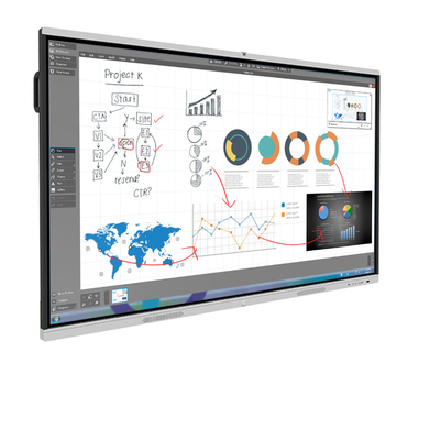 60hz Interactive Flat Panel Digital Board Electronic Non Reflective