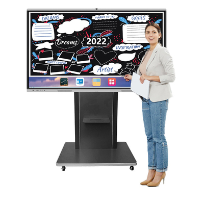 4k Lcd Hdmi 55 Inch Interactive Flat Panel Display Interactive Whiteboard For Classroom