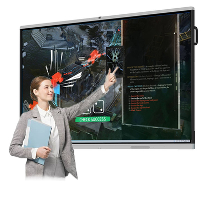 All In One Kiosk Touch Screen High Brightness Interactive Board