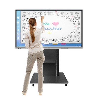 Multifunction Flat Panel Board , IR Touch Interactive Displays For Education