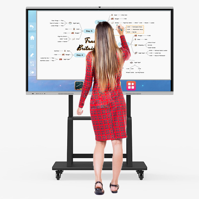 12 Million Pixels Interactive LED Touch Screen Board For Classrooms Multipurpose