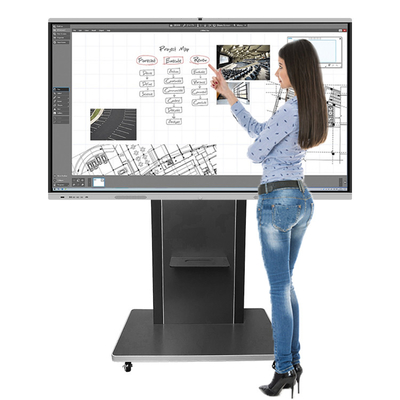 Windows10 Non-Reflective Glass Interactive Touch Screen