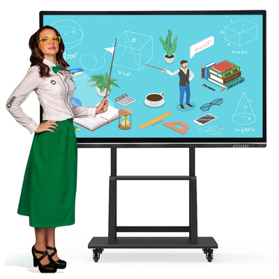 4K Resolution 98 Inch Interactive Display , Digital Interactive Monitor For Education