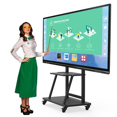 Universal 98 Inch Interactive Display , IR Touch Interactive Meeting Room Screens