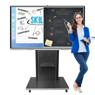 60hz Interactive Flat Panel Digital Board Electronic Non Reflective