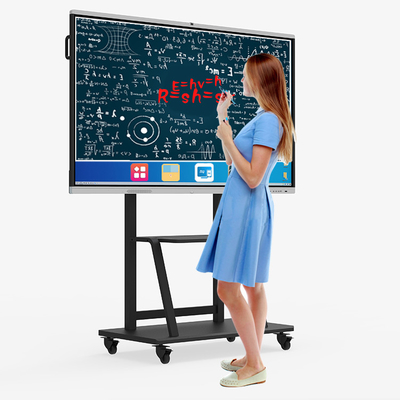 Digital Interactive Panel 86 Inch , Touch Screen Display Board 12 Million Pixels
