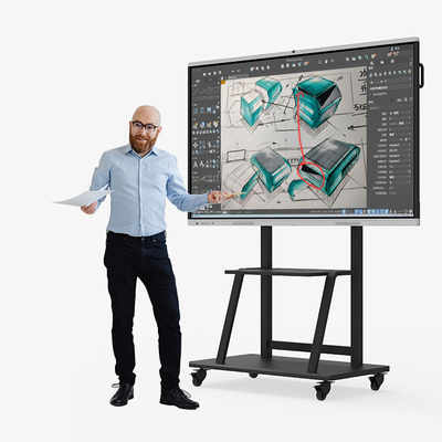 Non Reflective Interactive White Digital Board Screen For Classroom Teaching
