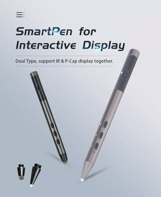 Fluent Interactive Smart Board Pen 2.4G 5G Mode Switching With Flying Mouse Function