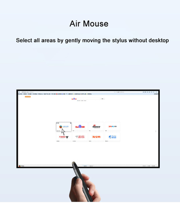 Fluent Intelligent Stylus Pen For Interactive Whiteboard RF 2.4GHZ Remote Control