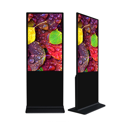 85 Inch Floor Standing Digital Display , LCD Screen For Advertising 3840×2160
