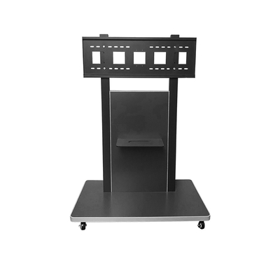 Metal Plasma Smart Board Floor Stand , Interactive Whiteboard Stand For Classroom