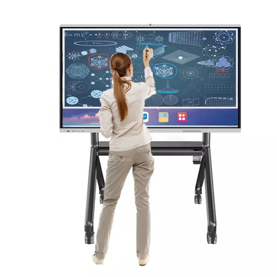 HDFocus OEM 4K Smart Board , Toughened Glass Touch Interactive Whiteboard