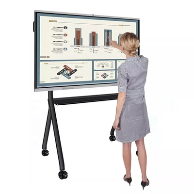 98 Inch Flat Panel Interactive Smart Boards Windows Or Android For Business