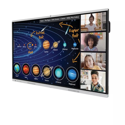 4K All In One PC 55 Inch Smart Interactive Whiteboard 3840x2160