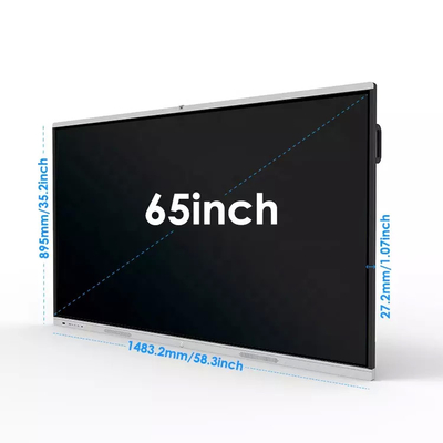 Multiple Functions Touch Screen Smart Interactive Whiteboard 65" 4k