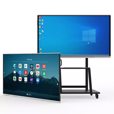 Smart Panel 4K Interactive Whiteboard For Teaching 100 Inch
