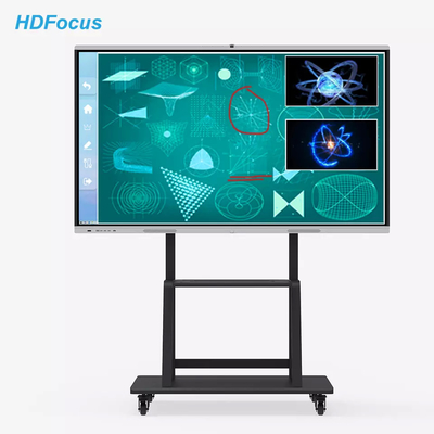Smart Panel 4K Interactive Whiteboard For Teaching 100 Inch