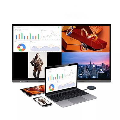 Multi Smart 55 Inch Interactive Whiteboard 4k Lcd Panel IR Touch with 20 points