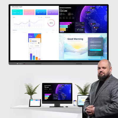55 Inch Digital 6 In One Interactive Boards For Schools