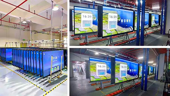 Finger Touch Smart Interactive Board , Flat Panel 4K Digital Whiteboard