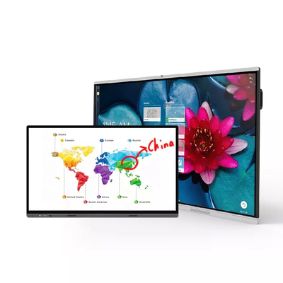 Document Marking Classroom 4K LCD Panel Smart Interactive Whiteboard 75 Inch