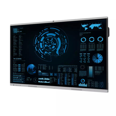 CE ROHS FCC HDMI Smart 75 Interactive Display LCD Touch Screen