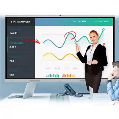 4K 55inch Interactive Smart Board Teaching Touch screen For School
