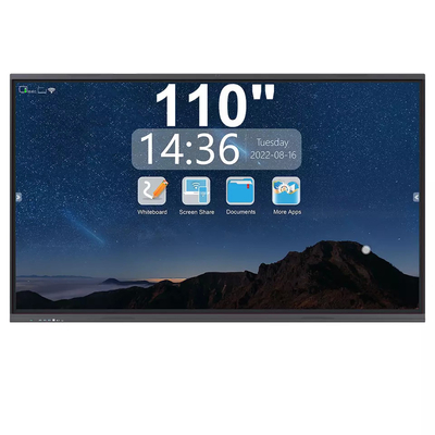 110inch All In One Smart Board Interactive Flat Panel For Teaching