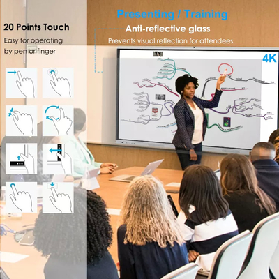 98inch digital touch screen whiteboard Smart Message Digital Board