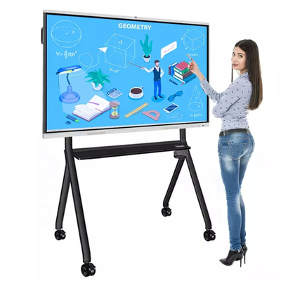 Touchscreen 75 Inch Smart Board Interactive Display Panel For Education
