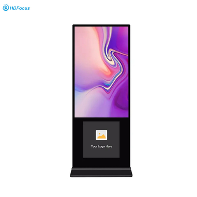 65 Inch Indoor Dual Screen Lcd Advertising Display Kiosk