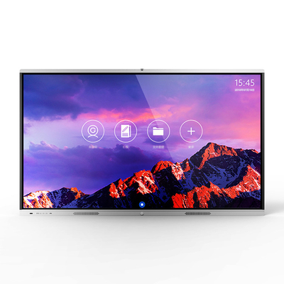 4k Resolution 105 Inch Smart Board , White Board Touch Screen 20 Points IR Touch