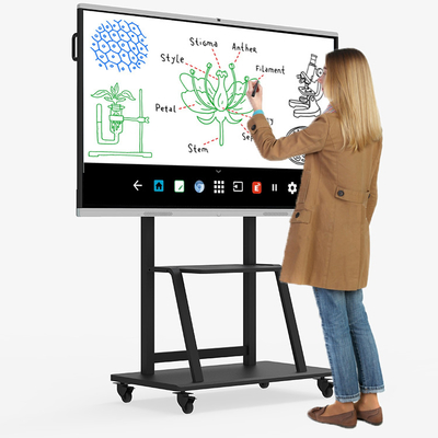 12 Million Pixels Interactive LED Touch Screen Board For Classrooms Multipurpose