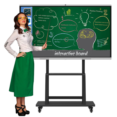 Multipurpose 98 Inch Interactive Display Screen For Teaching