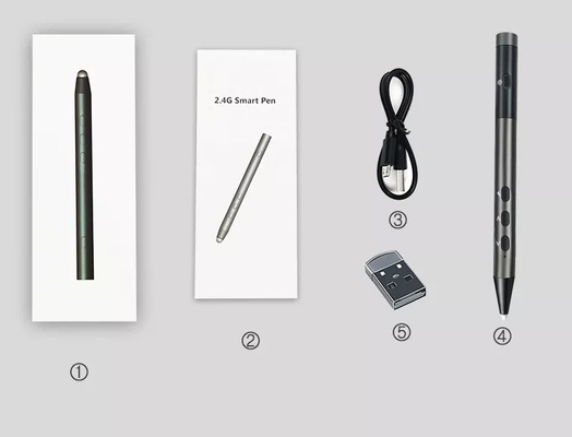 Fluent Interactive Smart Board Pen 2.4G 5G Mode Switching With Flying Mouse Function