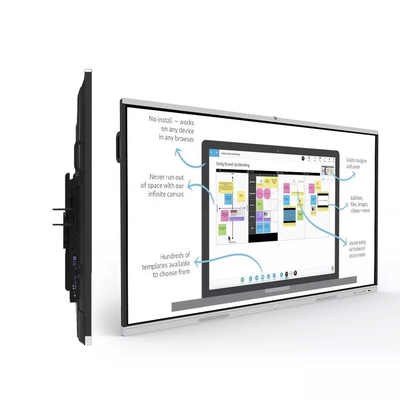 Touchscreen 75 Inch Smart Board Interactive Display Panel For Education